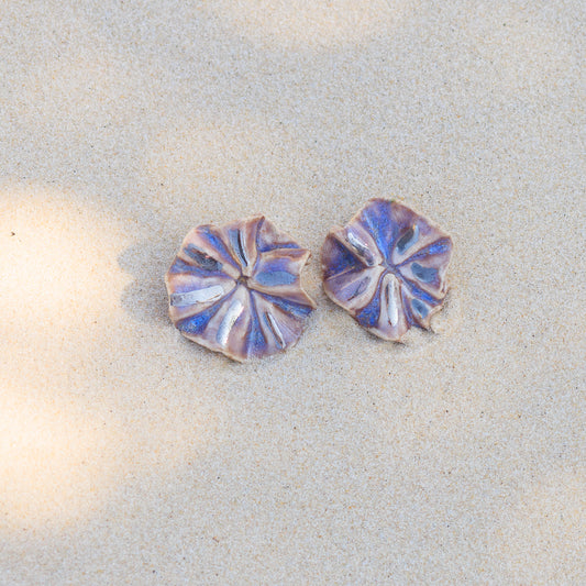 Brincos Frufru Lilás