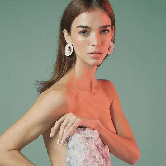 Brincos Diodora Rosado